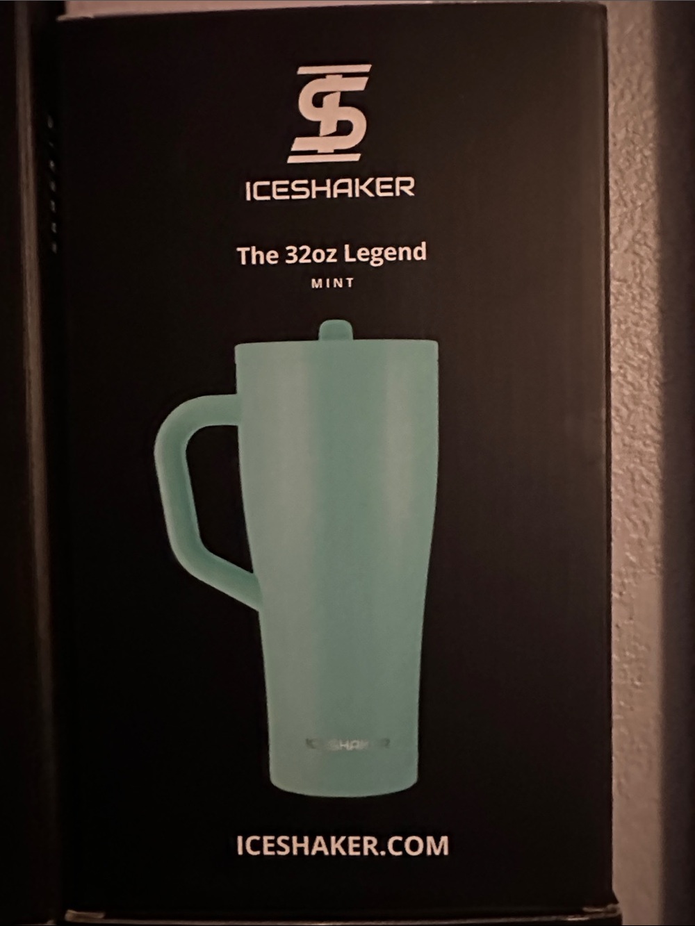 Skechers Iceshaker 32oz Travel Mug - Mint - Picture 1 of 4